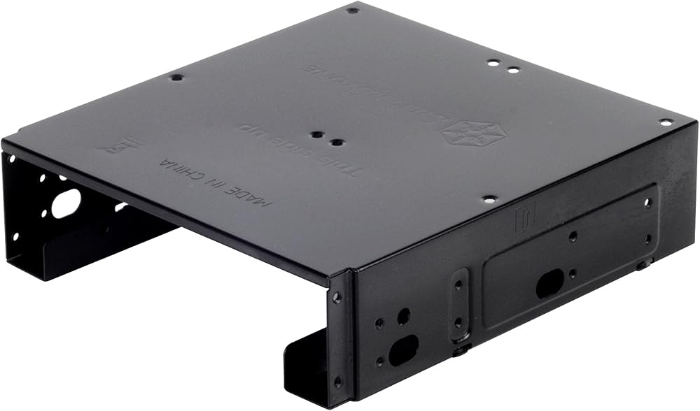 SilverStone SST-SDP10B 5.25" to 3.5" + 2x 2.5" HDD SSD Bay Adapter Bracket
