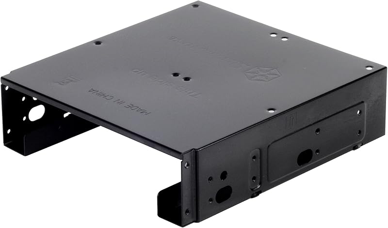 SilverStone SST-SDP10B 5.25" to 3.5" + 2x 2.5" HDD SSD Bay Adapter Bracket
