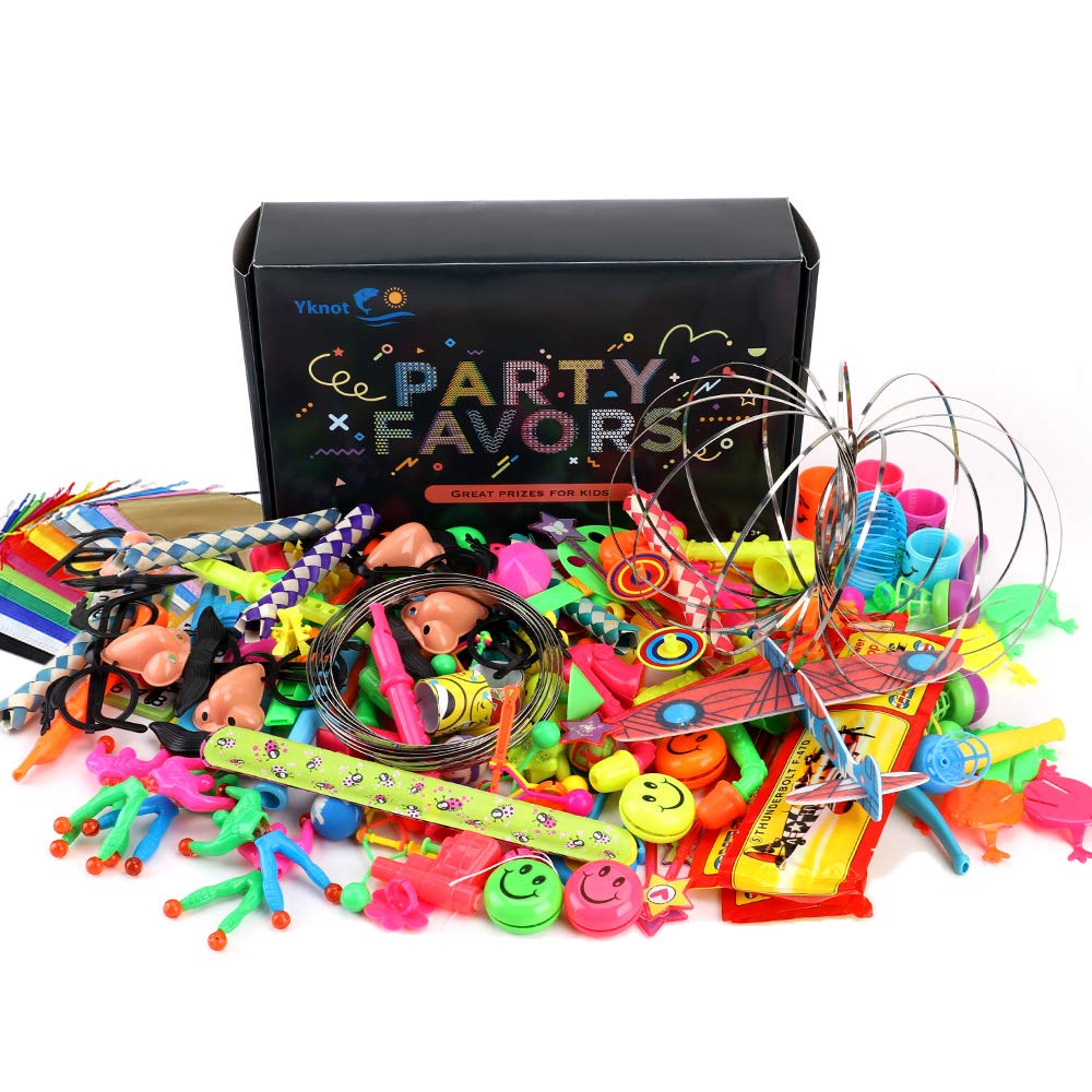 Party Favors for Kids - Toy Assortment - Pinata Filler - Birthday Partys - Bonus Bundle -12 Goodie Bags -132 Piece - School Supplies - Carnival Prizes - Max Order of 2