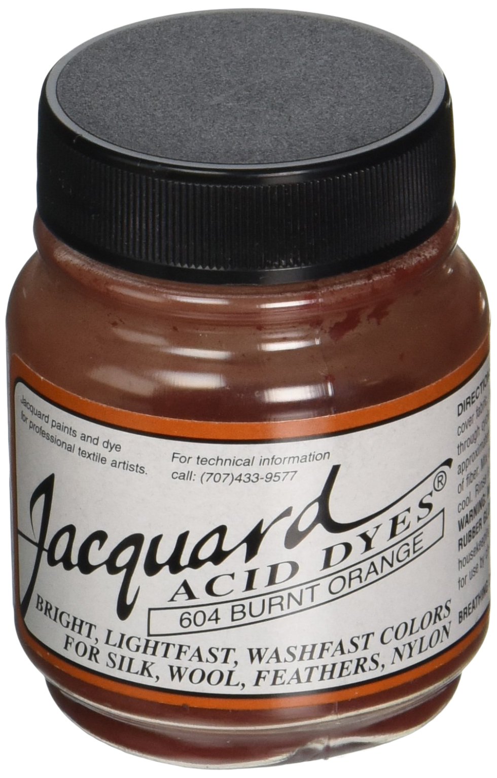 Jacquard Acid Dye Tinta Acida In Polvere - Hot Fuchsia 1/2 Oz (14g) Per Lana, Seta E Nylon, Colore Vivace E Resistente Al Lavaggio, Made In USA