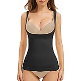 Ysabeloom Women's Underbust Shapewear Tank Tops Tummy Control Compression Camisoles Seamless Body Shaper Cami Waist Trainer