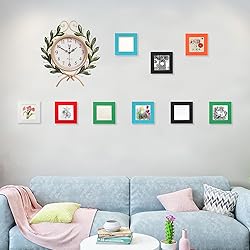 YIYINOE 4x4 Picture Frame Set of 12,Paper Photos