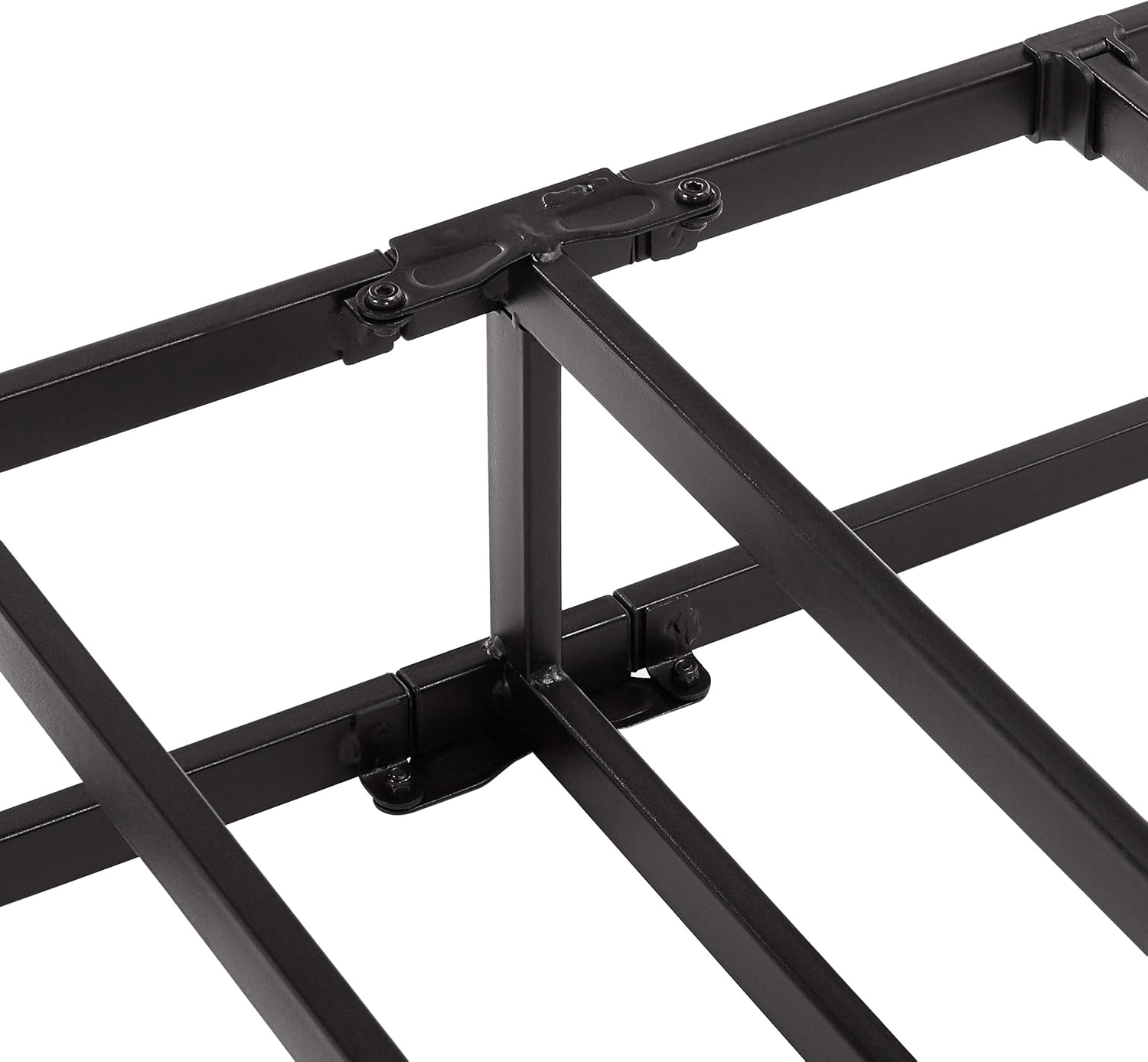 Basics Mattress Foundation, Smart Box Spring, Tool-Free Easy Assembly - 7-Inch, Queen: Furniture & Decor