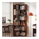 Solid Wood Corner Bookcase