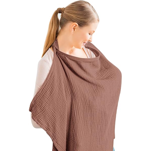 Funda Para Lactancia Multifuncional – Cubre Cochecito, Protector Solar Y Manta – Transpirable Y Fácil De Llevar