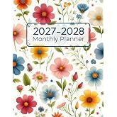 2027-2028 Monthly Planner: 2 Year From January 2027 To December 2028
