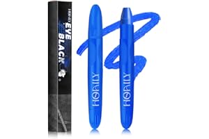 HOSAILY Eye Black Stick, Blue Eyeblack Sporting Face Paint for Softball Baseball Football Lacrosse Long Lasting Cream Face Body Paint Stick for Halloween Costume Cosplay Parties Black Eye Makeup-Blue