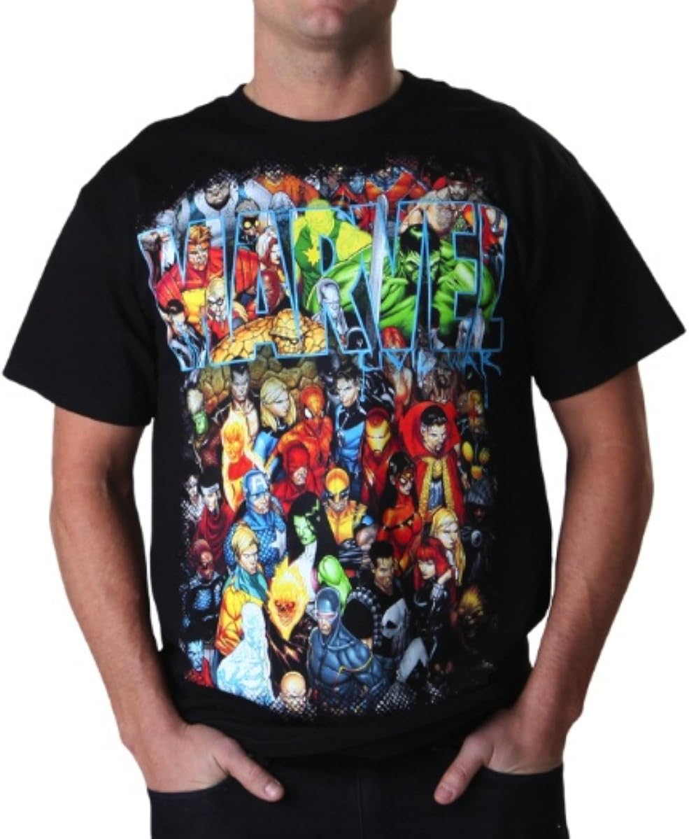 marvel superhero t shirts