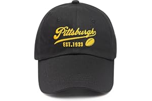 Pkihgxa Embroidered City Hat Team Color Baseball Cap Trucker Hats Sports Fans Gifts Apparel for Men Women Youth