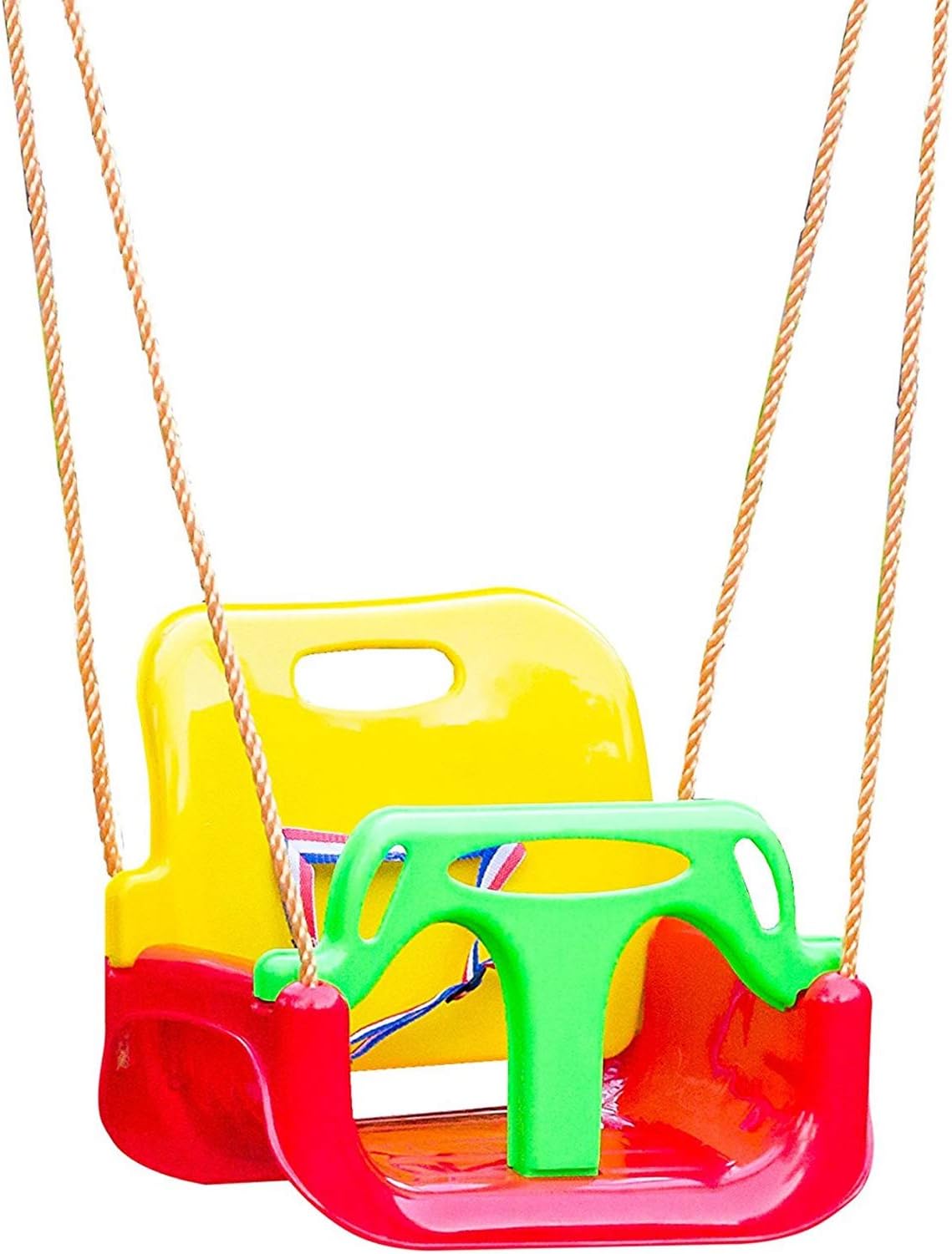 RESTAR Toddler Swing Seat 3-in-1 Indoor and Outdoor Safe and Secure Swing Set Playing for Playground Swing Set Babies and Toddlers.