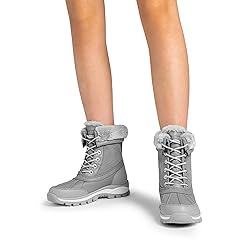 DREAM PAIRS Snow Boots for Women Waterproof Mid