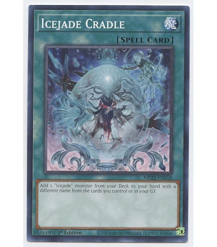 icejade yugioh deck Amazon.com: Yu-Gi-Oh! Icejade Tinola - MP22-EN190 - Common