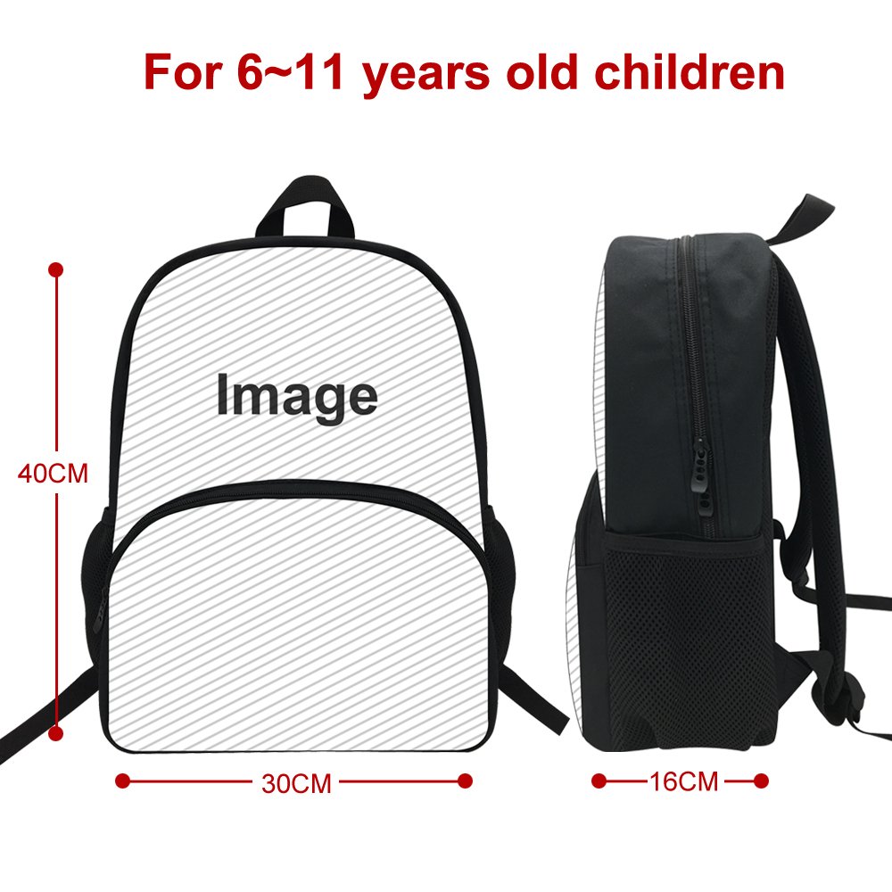 16inch Animals School Bag Dinosaur Backpack For Kids 5-7 Jurassic Bookbag Boys T rex Backpack (D946)