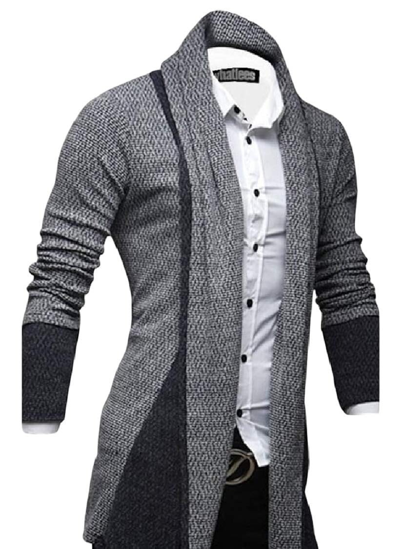 DressU Mens Lounge Mid-Long Patched 