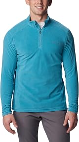 Columbia Klamath Range II Half Zip Shasta 1X Big Men's Fleece