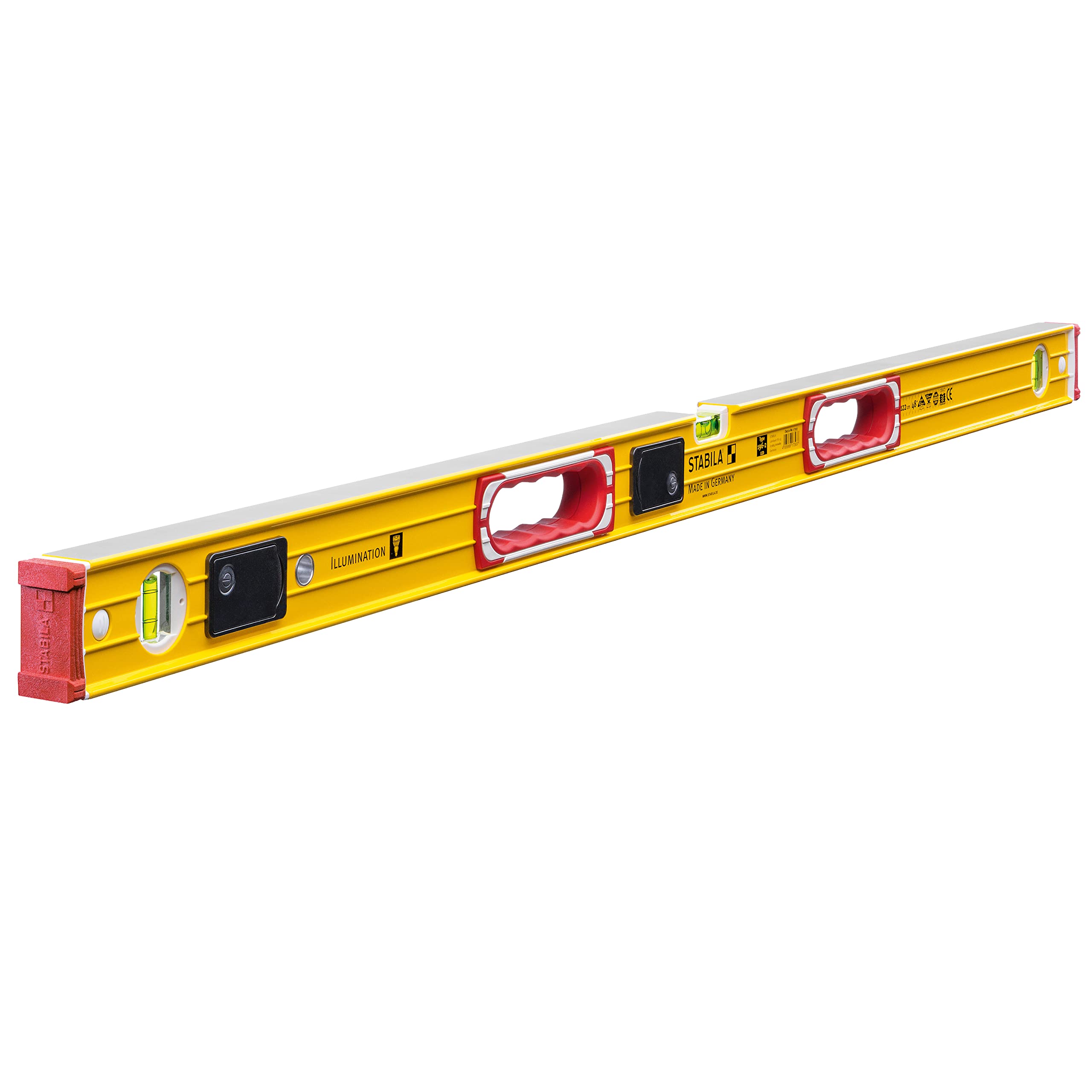 Stabila 17393 196-2 LED Spirit Level 120 cm