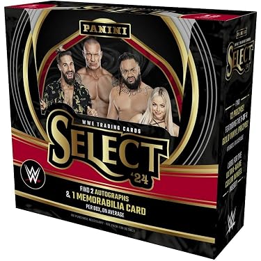 Amazon.com: 2024 Panini Select WWE Wrestling Hobby Box