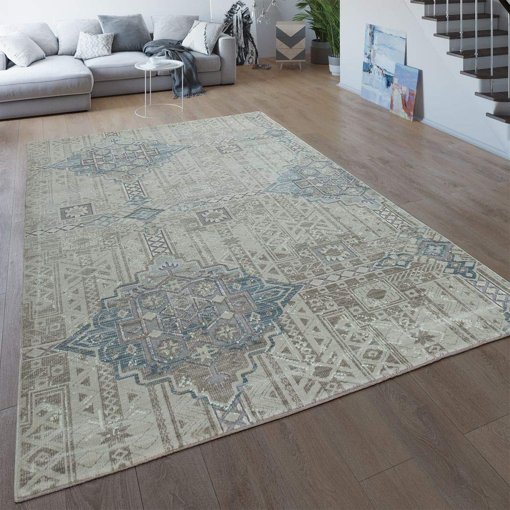 Home Furniture Diy Rugs Industrie Look Designer Vintage Teppich