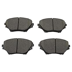 TRQ Front Brake Pads Ceramic Compatible with