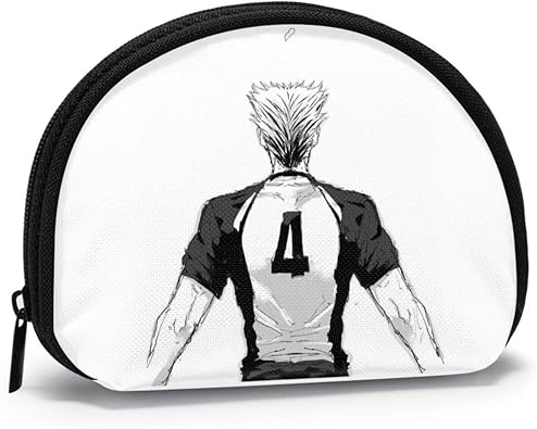 Amazon 木兎 光太郎 ハイキュー ポーチ 化粧ポーチ メイクバッグ トイレタリーバッグ 小銭入れ 収納ポーチ メイクポーチ 小物ポーチ 化粧品収納 出張 旅行用 アニメ キャラクター シンプル かわいい Panmax ポーチ