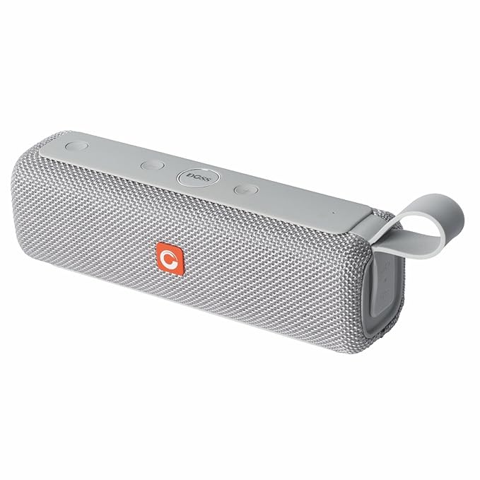 DOSS E-GoII Bluetooth Lautsprecher Soundbox mit Dual-Treiber besserem Bass IPX6 Wasserdicht Tragbar Drahtlos 8 St Spielzeit?G