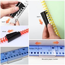 Hand Push Binding Machine,30-Hole Book Binder