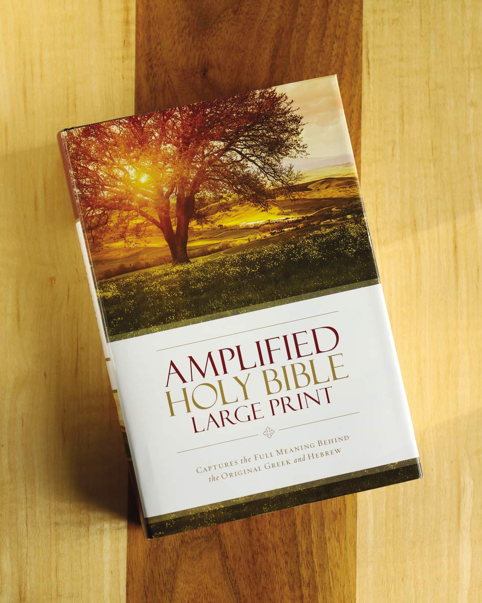 Amplified Holy Bible, Large Print, Hardcover: Captures the Full Meaning Behind the Original Greek and Hebrew Amplified Holy Bible, Large Print, Hardcover: Captures the Full Meaning Behind the Original Greek and Hebrew Hardcover