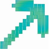 Disguise Minecraft Diamond Pickaxe Costume Accessory, Official Plastic Dress Up Prop, One Size