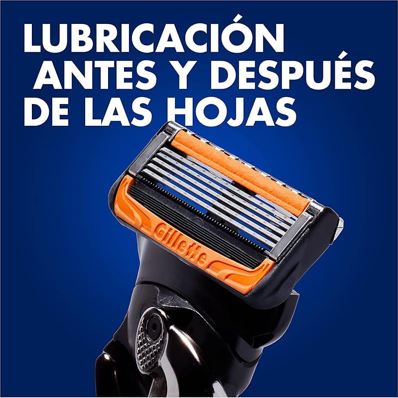 Lâminas de barbear masculinas gillette proglide power, pacote de 4 lâminas de reposição (a embalagem pode variar)