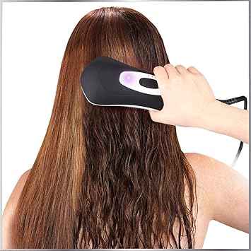 feiXIANG Glattes Kamm Straight Hair Comb Elektrisch Heißluftkamm Fön Glattes Haar Kamm Infrarot Heißluftkamm Negativ Ionen St