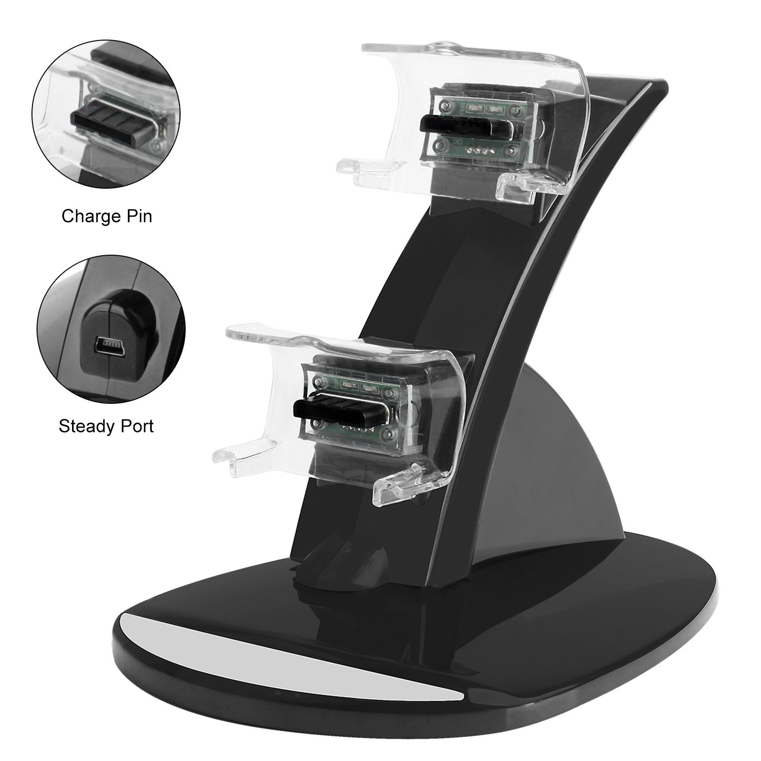 Xbox 360 Controller Charger, Y Team Xbox 360 Controller Battery Charger