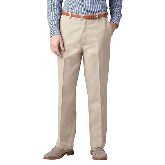 Buy Dockers Men S Men S Comfort Waist Khaki D3 Classic Fit Flat