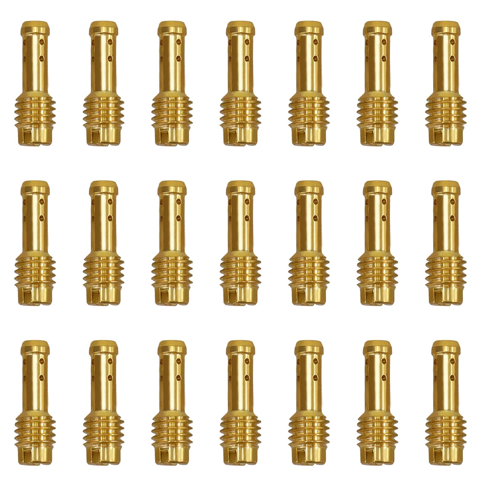 Photo 1 of 21x Pilot Slow Jet Kit for MIKUNI VM/TM/TMX VM22/210 AX100 EN GN TZR TMS Carburetor #15, 17.5, 20, 22.5, 25, 27.5, 30, 32.5, 35, 37.5, 40, 42.5, 45, 47.5, 50, 52.5, 55, 57.5, 60, 62.5, 65