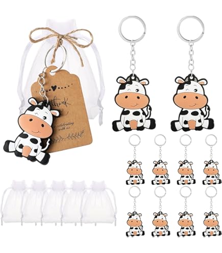 Vache Highland Personalized Cow Print Wristlet Keychain, Highland