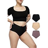 STRAWBERRY WEEKS LEAKPROOF2.0 Seamless High Waist Ultimate Absorbency Period Underwear for Women Heavy Flow Holds 10 Tampons