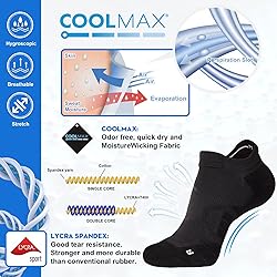 Low Cut Athletic Running Socks for Men & Women