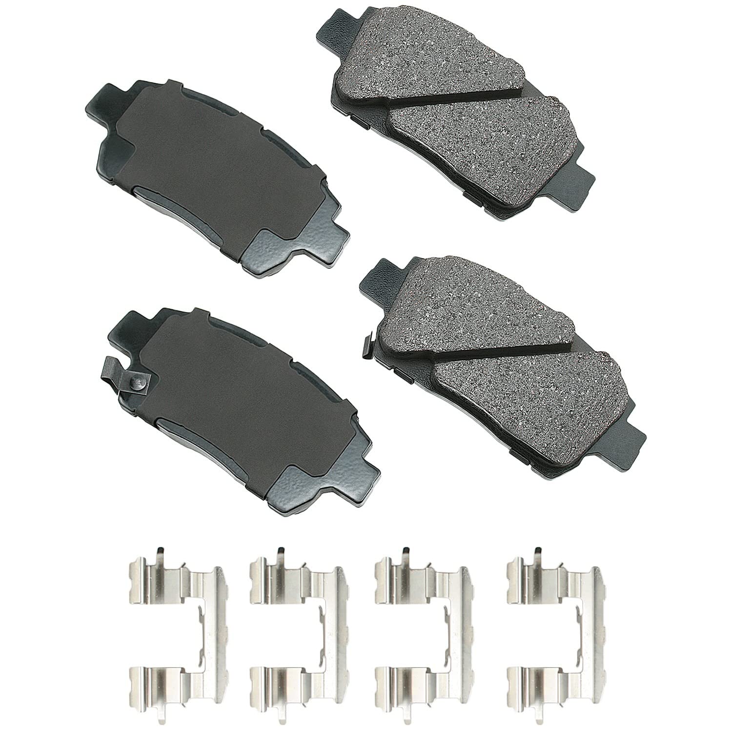 Grandtek Front Brake Pads For Mazda 6 GG 2.3L 2002-On - DB1682, Semi-Metallic, 4-Pack