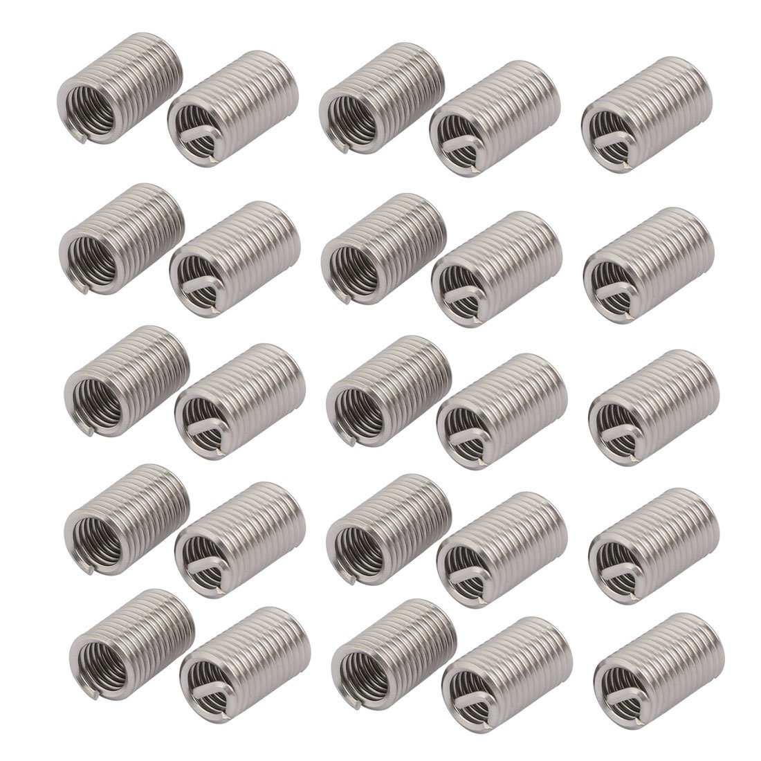 sourcingmap 5/16-18x0.952" 304 Stainless Steel Helical Coil Wire Thread Insert 25pcs