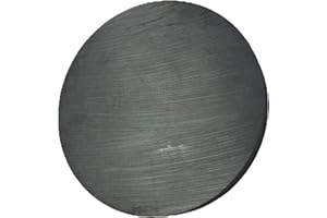 AZ INDUSTRIES, INC. AZ Industries Large 3.025" Diameter Ceramic Hard Ferrite Disk Disc Magnet Strong 2-Pack, Grade 8