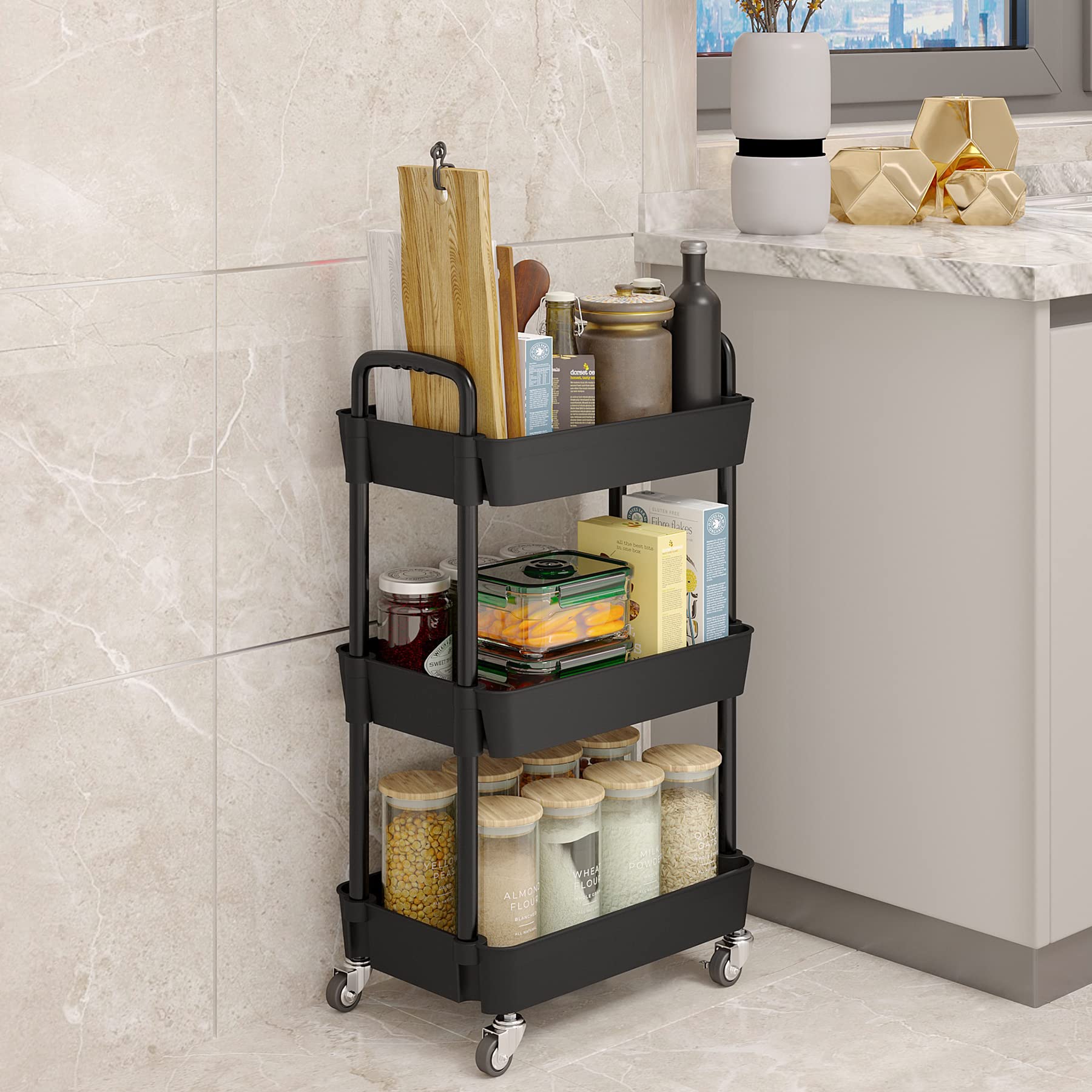3-Tier Utility Cart