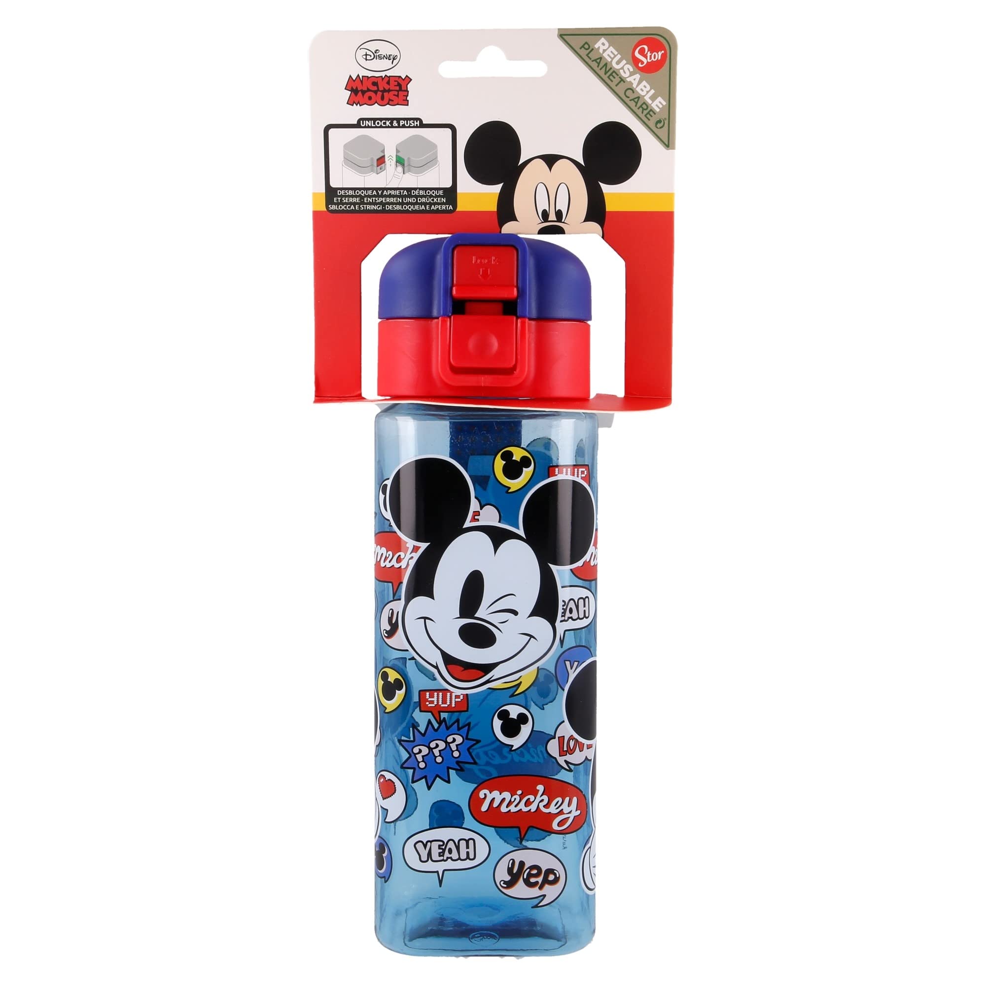 Stor 8412497410026 Square Security Lock 550ml Capacity is a matter of Mickey
