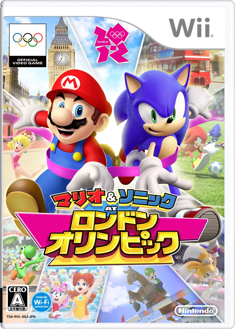 任天堂 マリオ&ソニック AT ロンドンオリンピックの商品画像