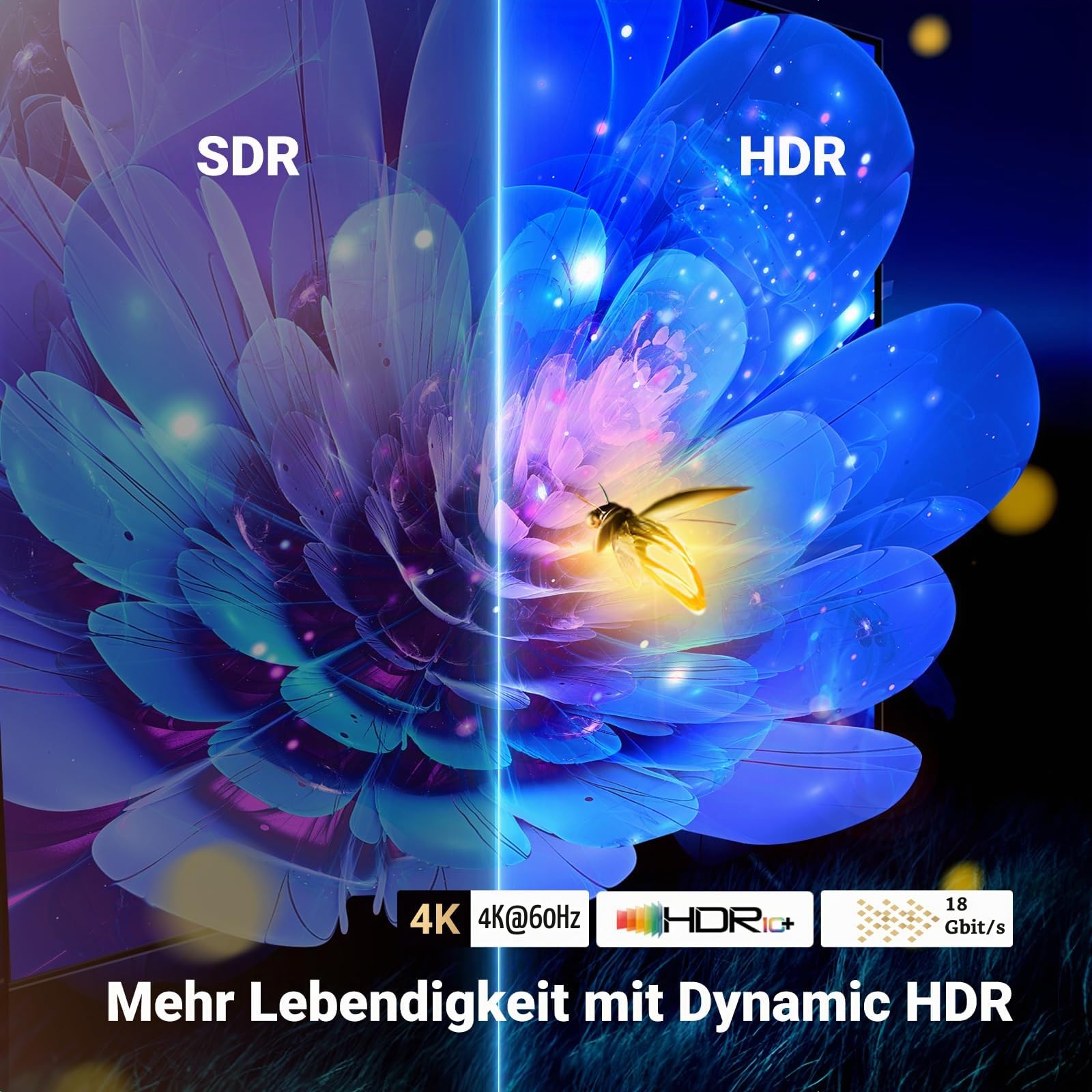 UGREEN HDMI 2.0 Switch 4K@60Hz Bidirektional HDMI Switch Splitter 1 in 2 Out/2 in 1 Out für PS5, PS4, Xbox,TV Box, TV Stick, Switch, Monitor, PC usw 5