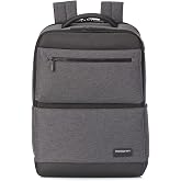 Hedgren Script Laptop Backpack RFID Protect, Zipper Compartment &amp; Organizer | Main Zippered &amp; Padded Compartment Fits 15.6" Laptop, Easy Access Pockets with Organizer, Card Slot, Key Hook, Adjustable
