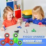 SCIONE Fidget Spinners 5 Pack Kids Adults Sensory Stress Relief Toys view 3
