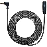 Dash Cam Backup Camera Extension Cord,16.5 Ft 2.5mm Male to Female Car Rear View Camera Extension Cable