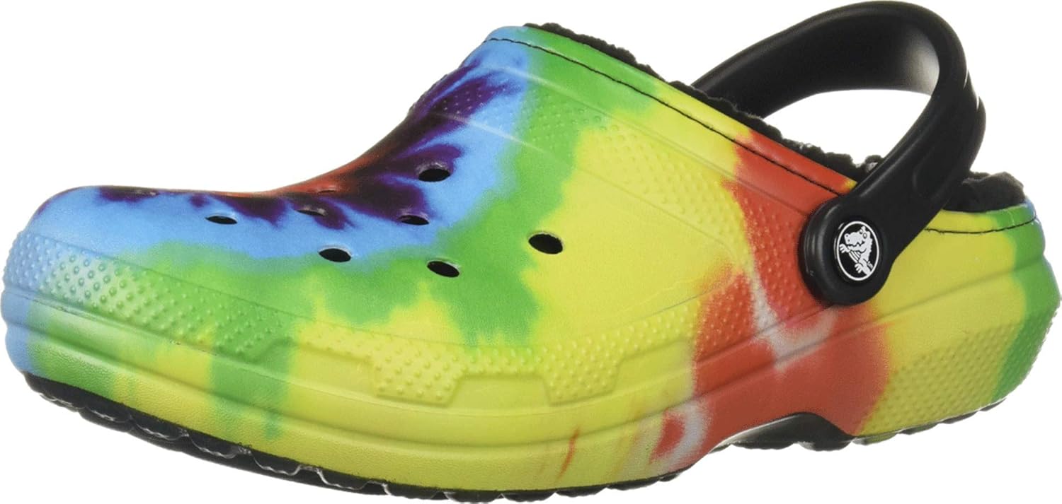 Crocs Classic Tie Dye Lined Clog Fashion