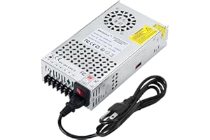 MEISHILE 60V 10A 600W Switching Power Supply Universal AC to DC Transformer Converter for LED Driver Strip Light Lamp, Machine, 120V 110V to 60Volt 10A 20A 30A 40Amp