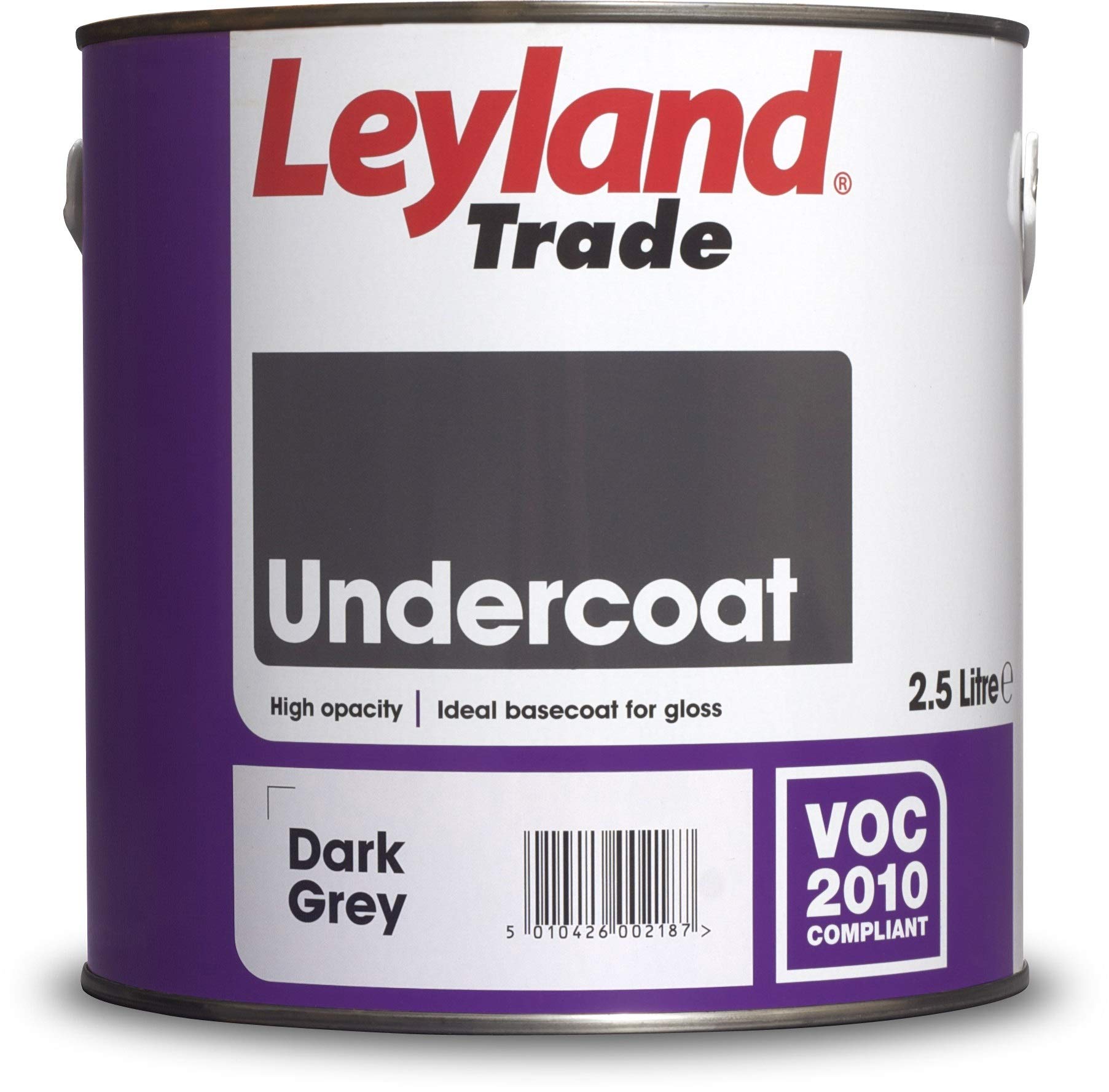 Leyland Trade Undercoat - Dark Grey 2.5L