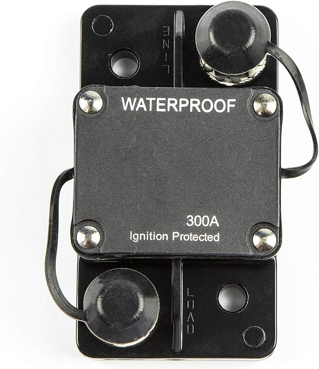 soyond 300A Circuit Breaker with Automatic Reset (No Manual Button Disconnect)